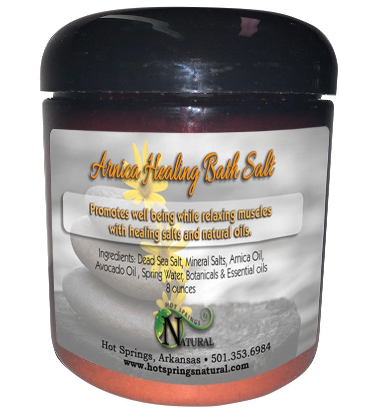Arnica Healing Bath Salt Hot Springs Natural