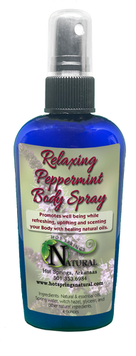 Relaxing Peppermint Body Spray