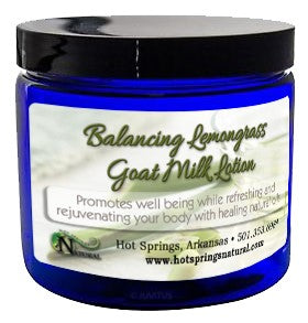 Balancing Lemongrass Goat Milk Lotion