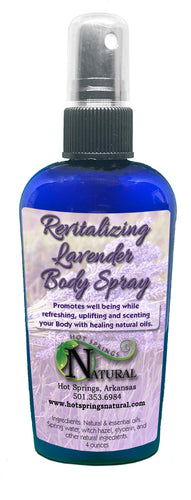 Revitalizing Lavender Body Spray